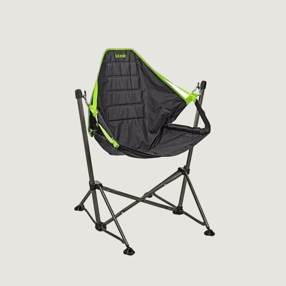 ULINE S-24503 Hammock Chair Portable Camping Beach Outdoor Chair Carry Bag